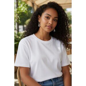 Vintage 1950s-1960s Aurora Borealis Crystal Drop Clip-On Earrings